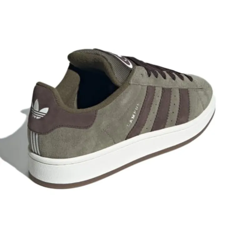 Adidas Campus 00s Olive Strata Dark Brown-3