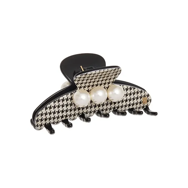 ALEXANDRE DE PARIS Jade Bead Medium Size Claw Clip Hair Accessory Headpiece Women's-1