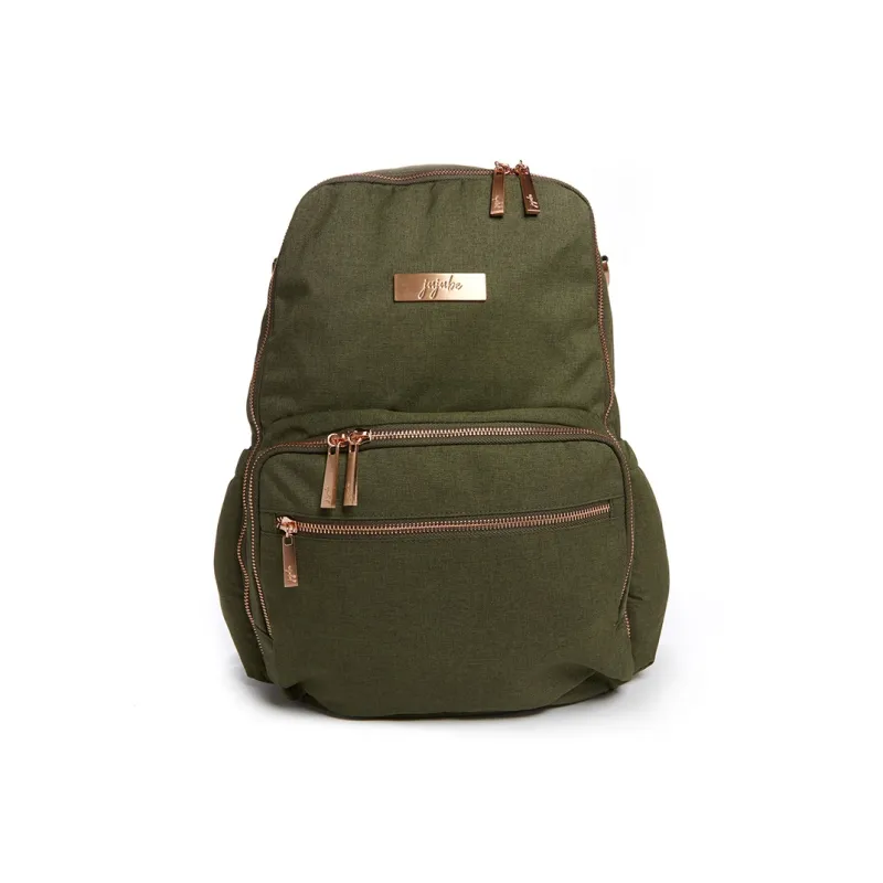 JU JU BE Three-proof Fabric Backpack Large Size Unisex Multicolor-1