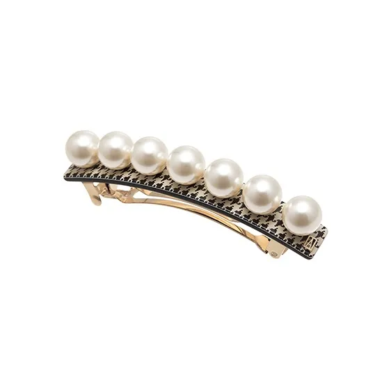 ALEXANDRE DE PARIS Jade Bead 8cm Hair Clip Hair Accessory Headpiece Women's-2