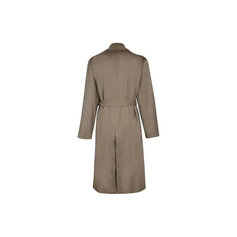 LARDINI Attitude Double-Breasted Trench Coat-1