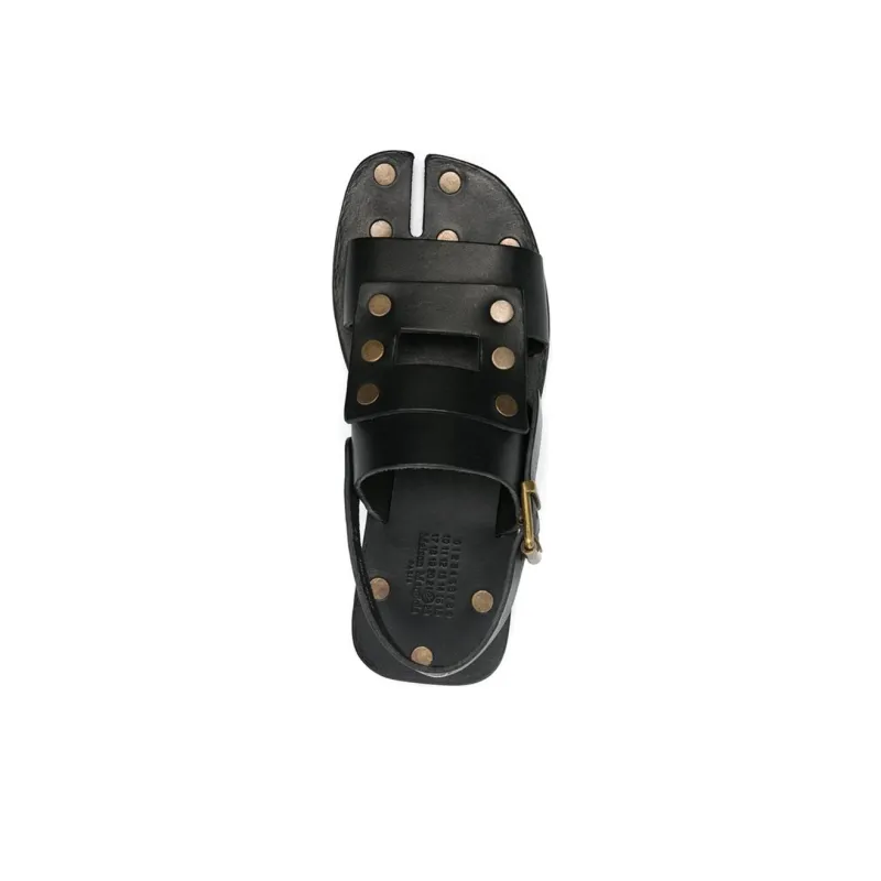 Maison Margiela Replica One Strap Sandals Women's Black-4