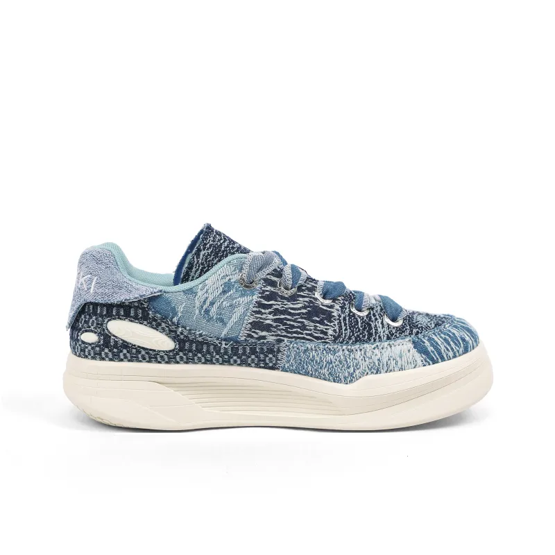 LOXKI Alpha Round Shoes Canvas Shoes Unisex Swag-1