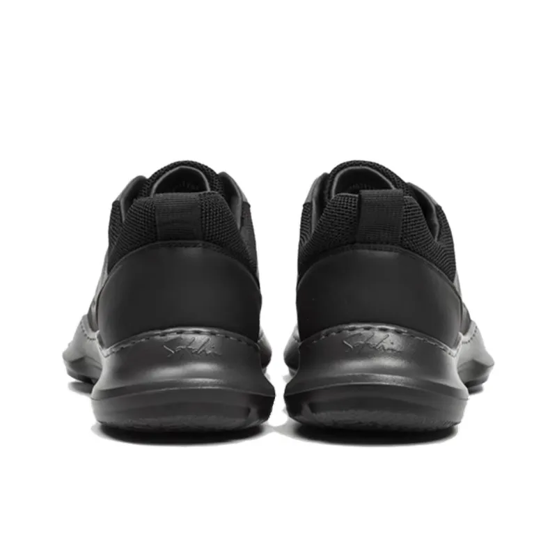 Satchi Anti Slip Wear Resistant Low Top Casual Shoes Men's Black Gray Color-4