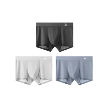 PEAK Ice Silk Underpants, Lightweight Base Layer With High Stretch And Smooth Texture Men's Multicolor Multiple Pieces