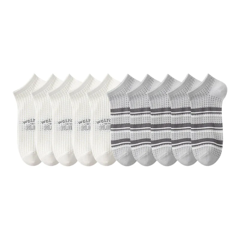 Lan Miao Ankle Socks Men's 10 Pack-7