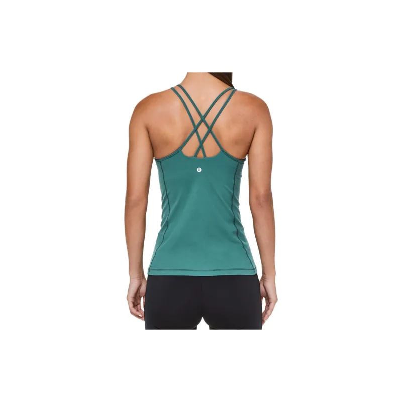 Lululemon Free To Be Sport Vests Women's Green Jasper-1
