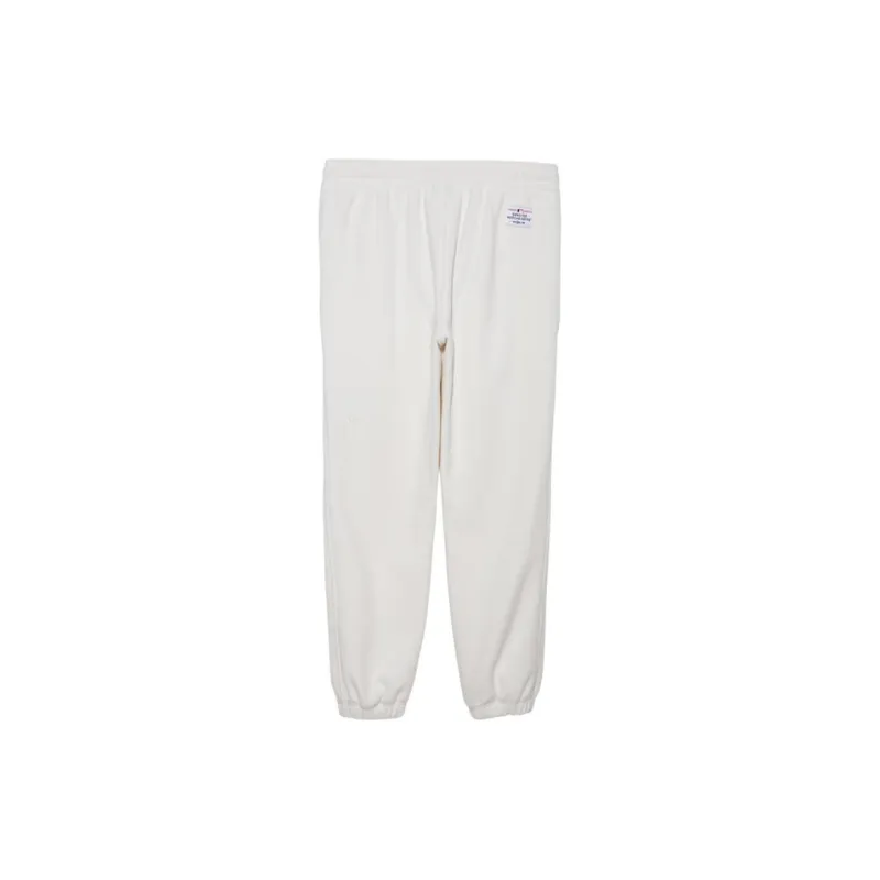 New Era Knitted Sports Pants Unisex Ivory White-1
