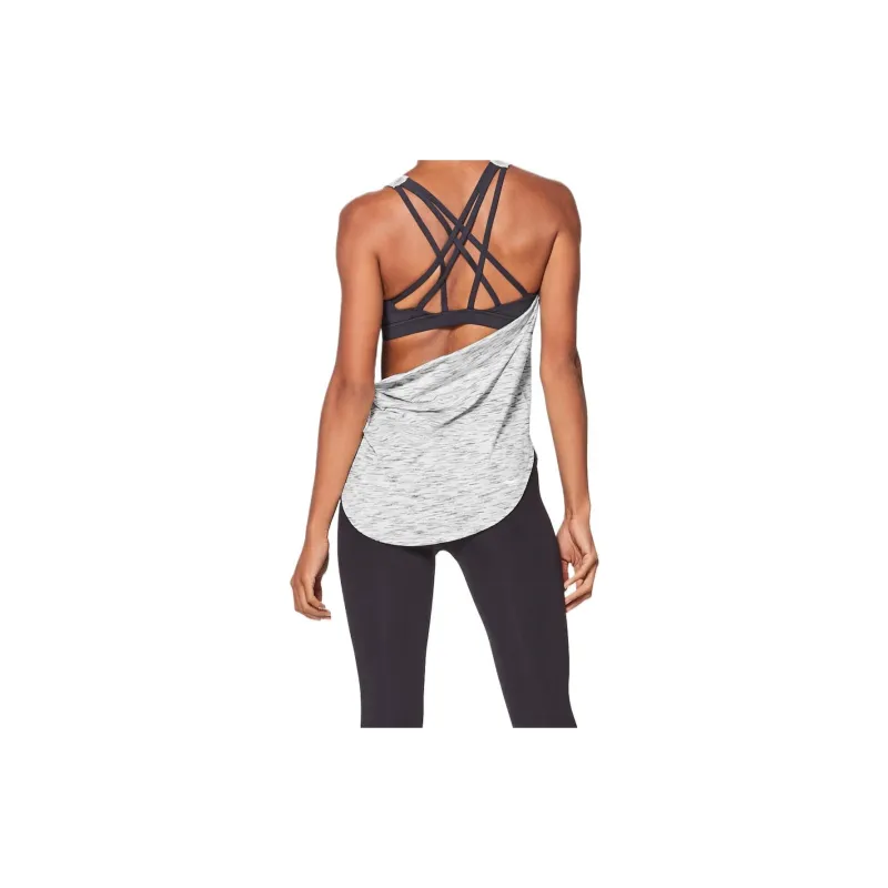 Lululemon Free To Be Serene Sport Vests Women's Gray White Airflow-1