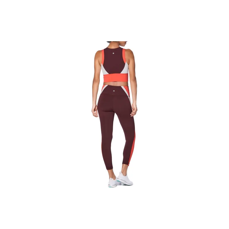 Lululemon Kick Swerve Sweat Athletic Trousers Women's Maroon-1