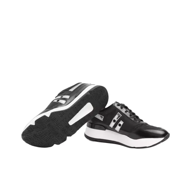 RUCOLINE R-Evolve Low-Top Casual Shoes Men's Black Silver-5