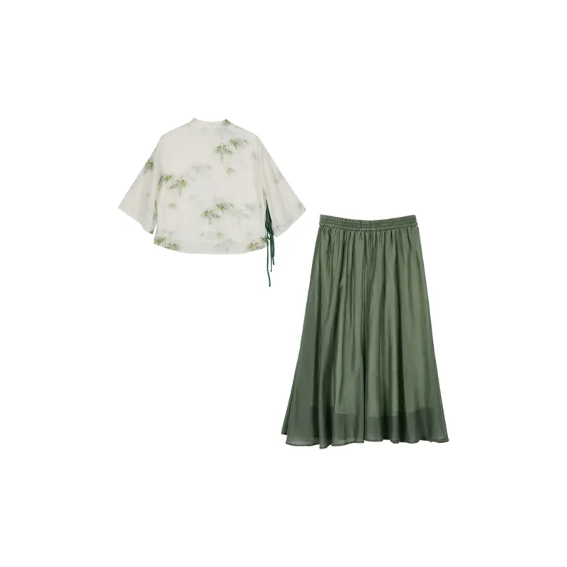 TOUCH Two Piece Skirt Sets Women's-1