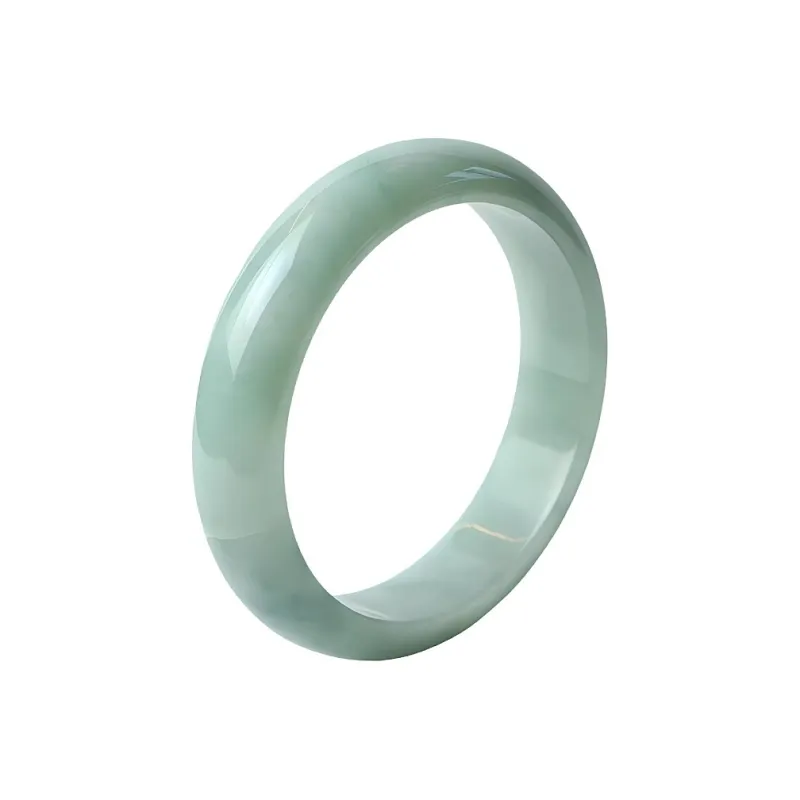 South Asia Bean Type Jadeite Bangles Women's-0