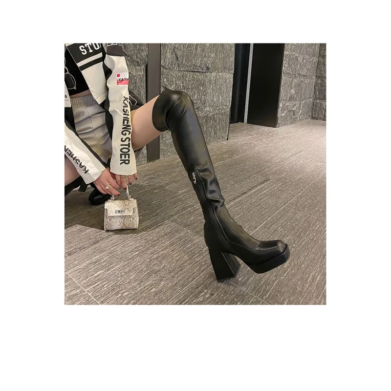 MLEX Over-the-knee Boots 9cm Women's-6