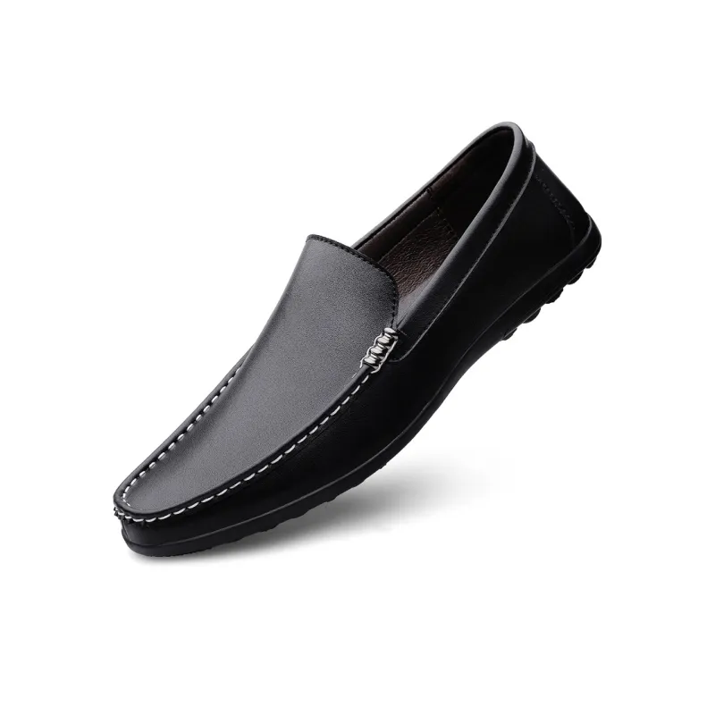King Jinmai Men's Casual Shoes Men Low Top Black, Gray-1