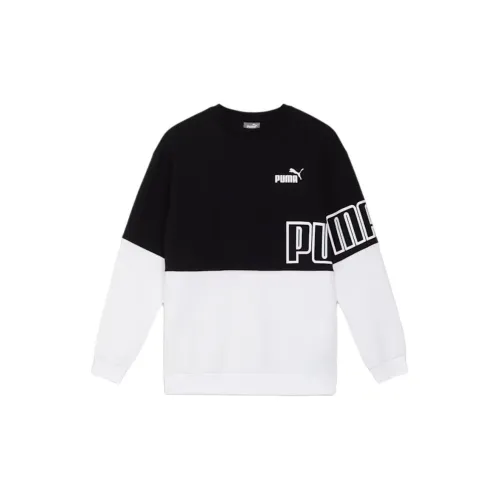 PUMA POWER Sweatshirts Men Black