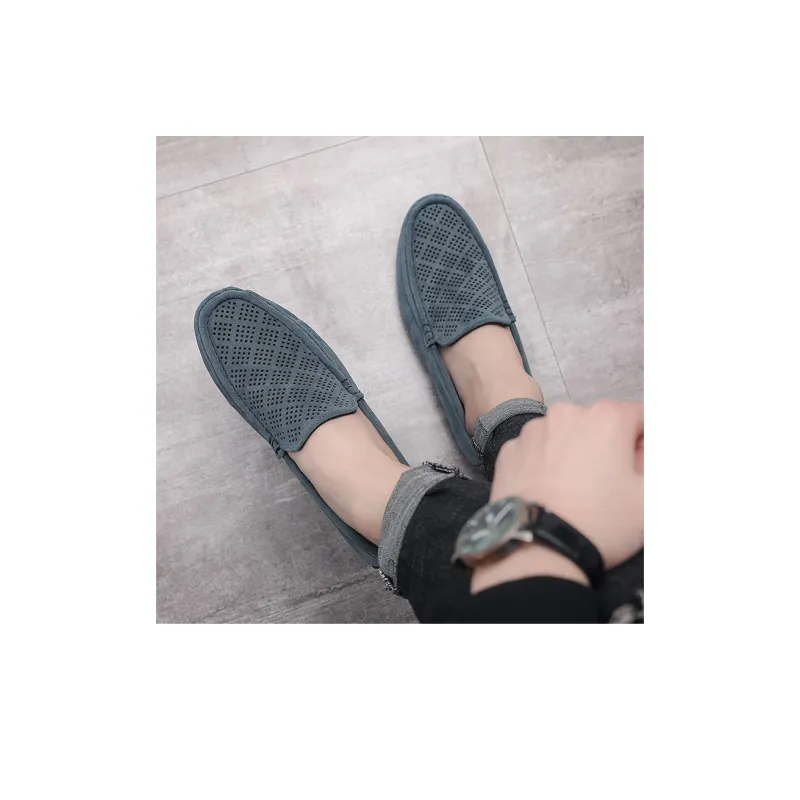 ZULISHI Loafers Men Khaki/Blue-6