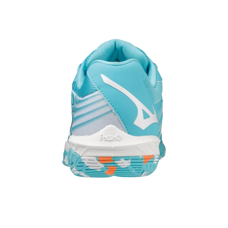 Mizuno Wave Claw Low Top Badminton Shoes Unisex Blue-3