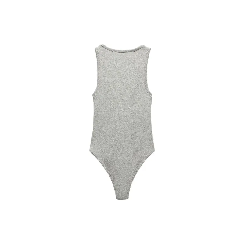 ZARA Bodysuits Women's Gray-1