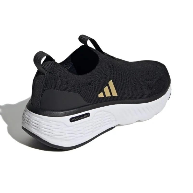 Adidas Cloudfoam Anti Slip Wear Resistant Low Top Casual Shoes Women's Black-4