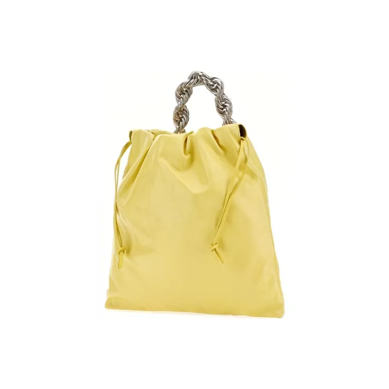 JIL SANDER Crease Effect Tote Bag-3