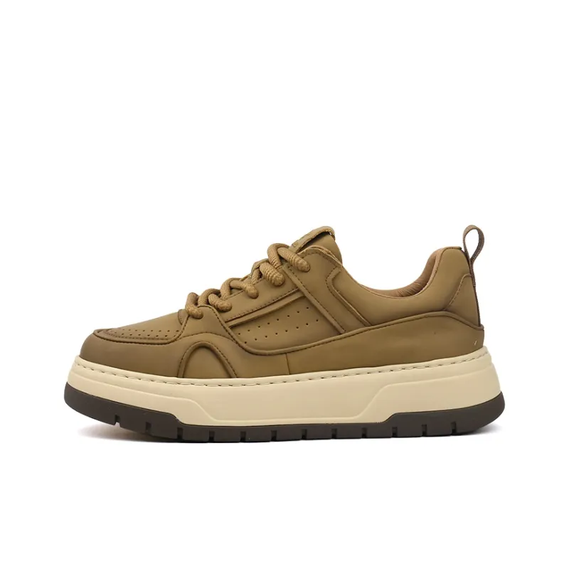 Tide Attack Low Top Skateboard Shoes Men's Umber-0