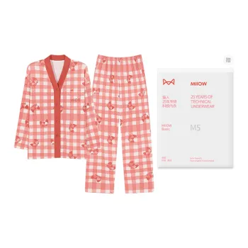 MIIOW Pajama Set Women's Gift Box Set Rose