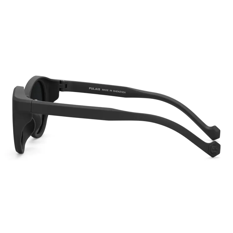 PULAIS TR/Memory Plastic Round Sunglasses Women's-20
