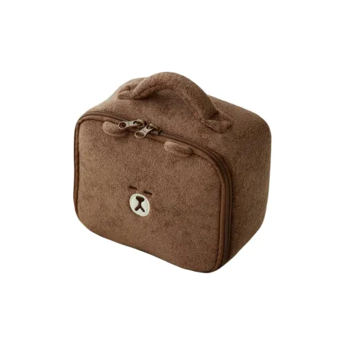 LINE FRIENDS Storage Bags Dark Brown