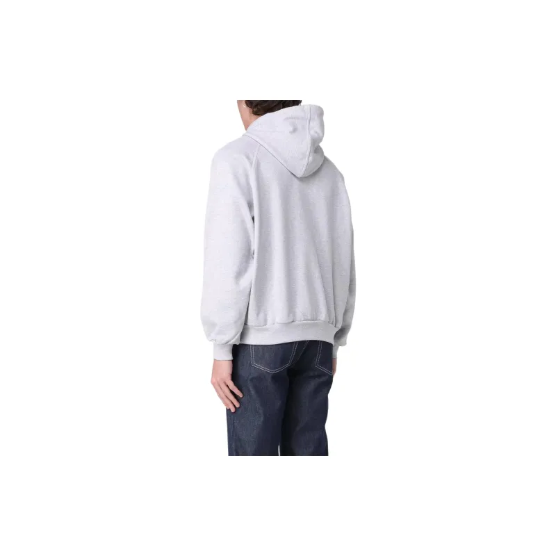Sunnei Logo embroidered Cotton Hoodie-1