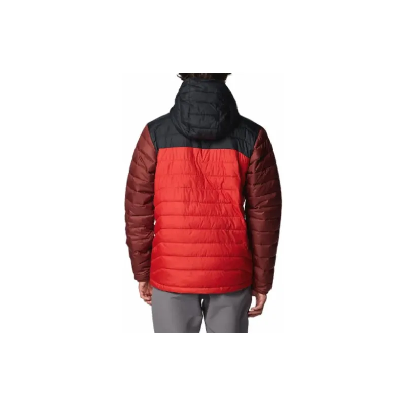 Columbia Powder Lite 2 Mens Red Hooded Jacket Jackets Coats Men's Sail Red-1