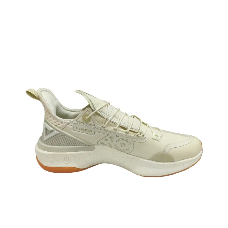 PEAK Classic Heritage Cushioning Wear Resistant Low Top Casual Running Shoes Women's Milk Jade-3