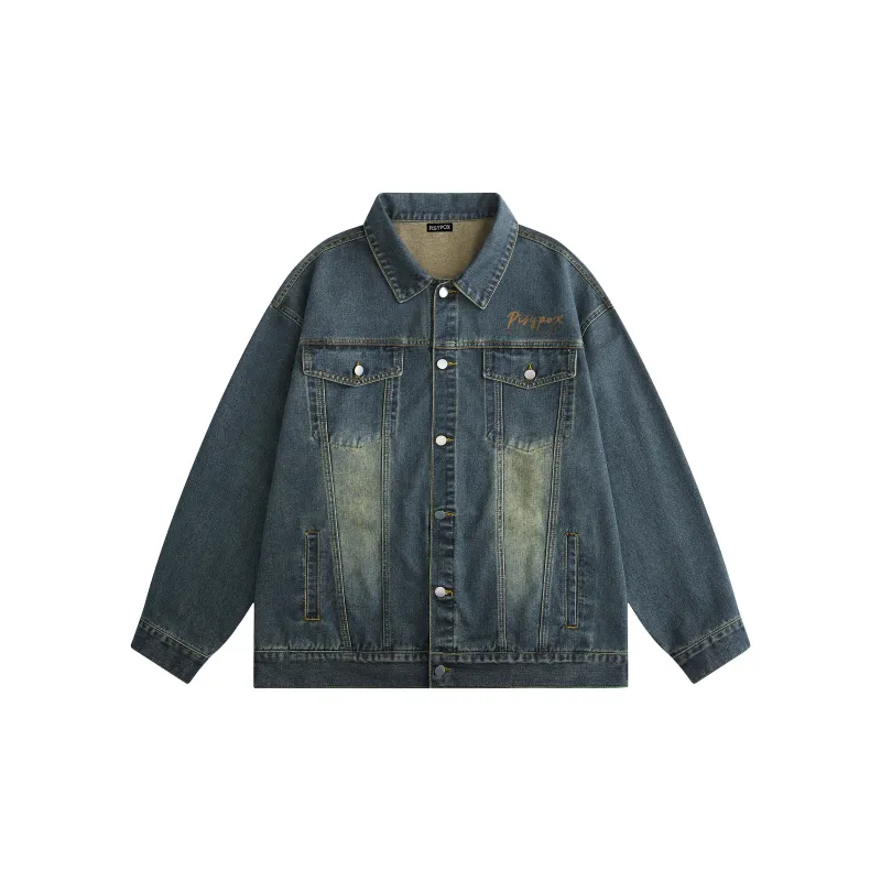 PISYPOX Denim Jackets Unisex-6