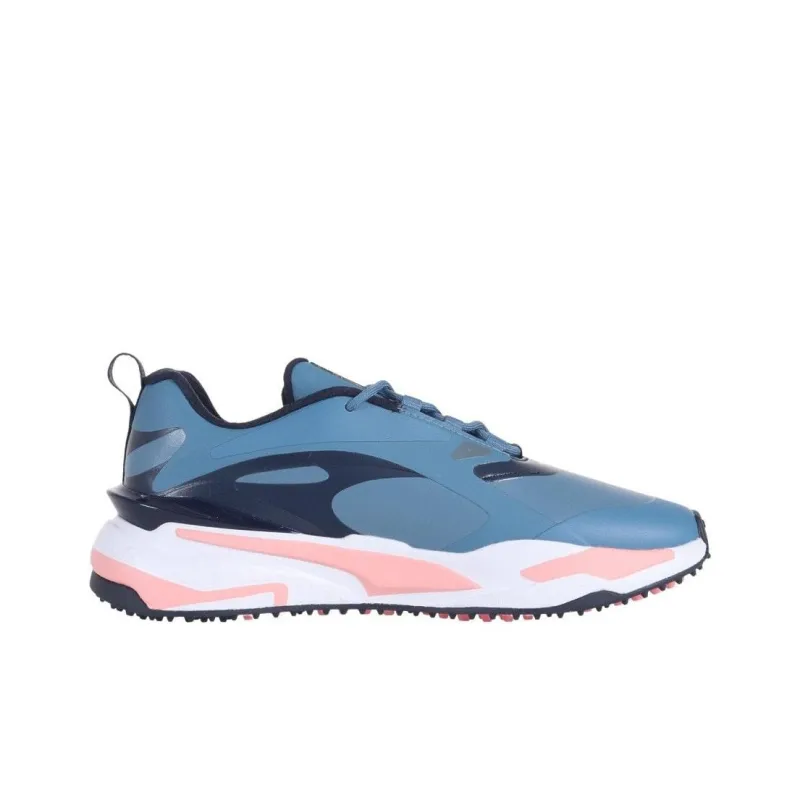 PUMA GS FAST Anti Slip Wear Resistant Low Top Golf Shoes Women's Blue Pink-1