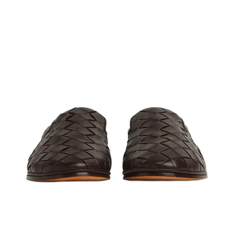 Bottega Veneta Sunday Woven Slippers-2
