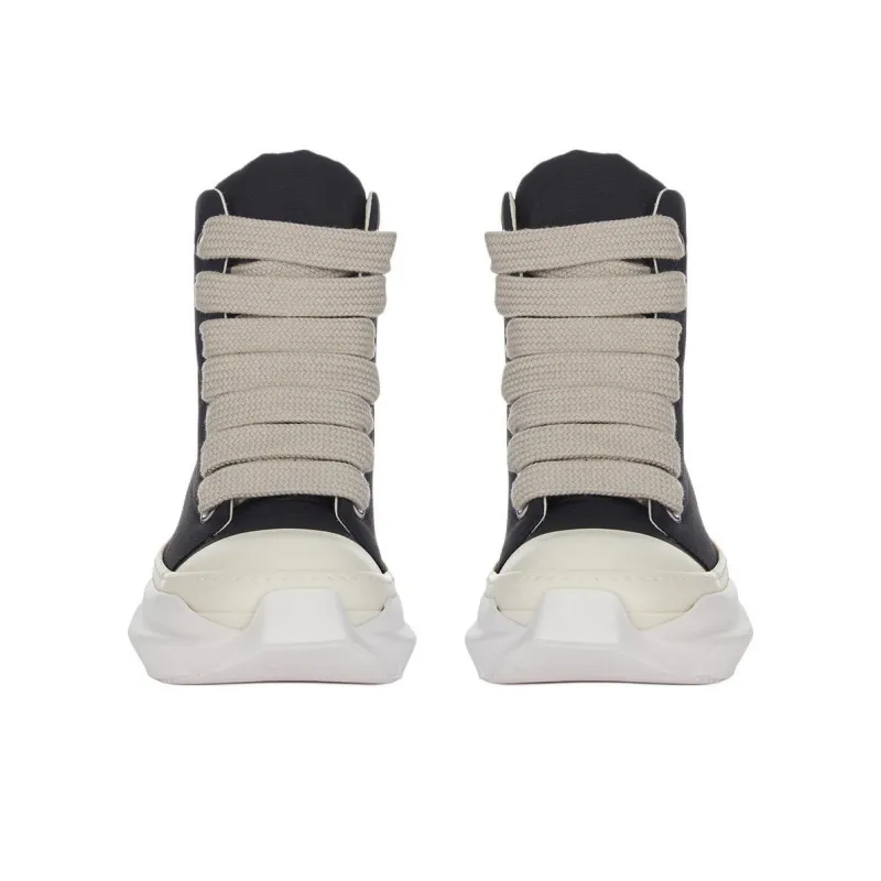Rick Owens DRKSHDW High Top Casual Shoes Men's Black-3