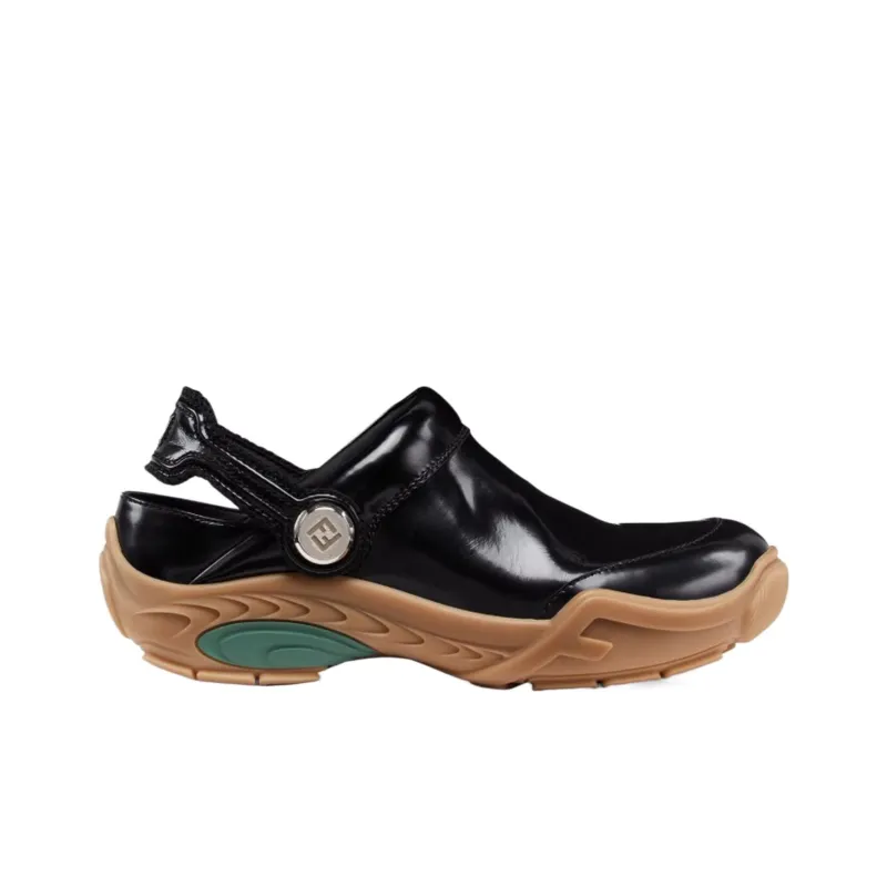 FENDI Lab Slip On Clogs-1