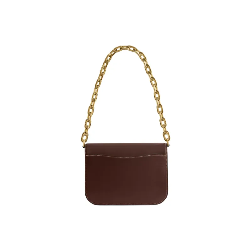 COACH IDOL Refined Calfskin Handbag, Shoulder Bag Trumpets Women's Maple-2
