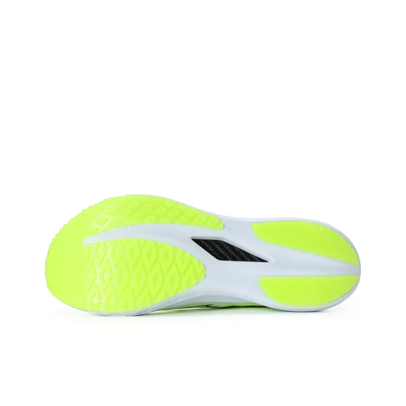 XINGHUOLI Running Shoes Unisex Low Top Aurora Green, Oxygen Blue, Highlight Pink-7