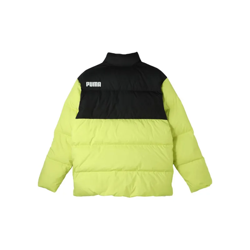 PUMA ESS+ DOWN JACKET Down Jacket Men's Lime Green-1