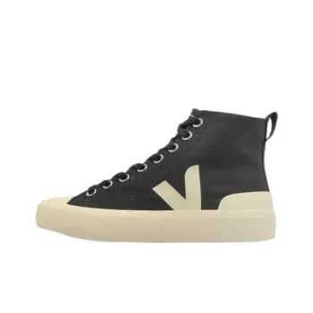 Adidas Anti-Slip And Wear-Resistant Breathable High-Top Canvas Shoes Women's Black