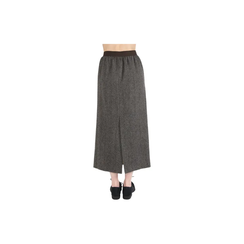 UMA WANG Wool Midi Skirt-1