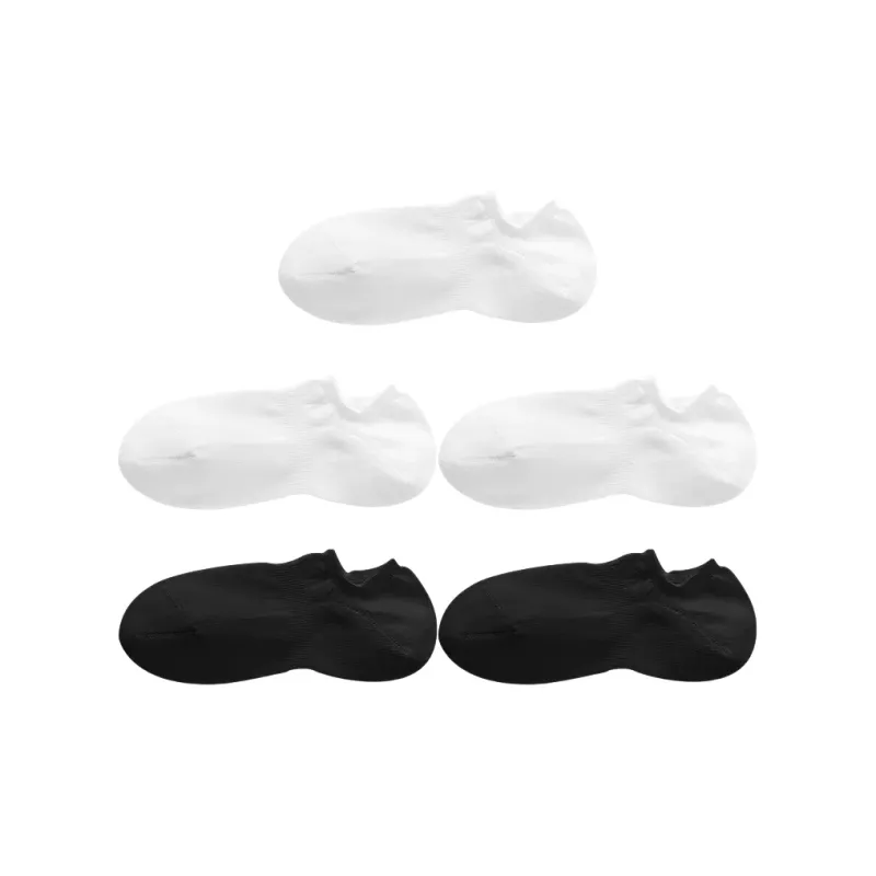 BEAR UNION No-Show Socks Unisex 5 Pack-3