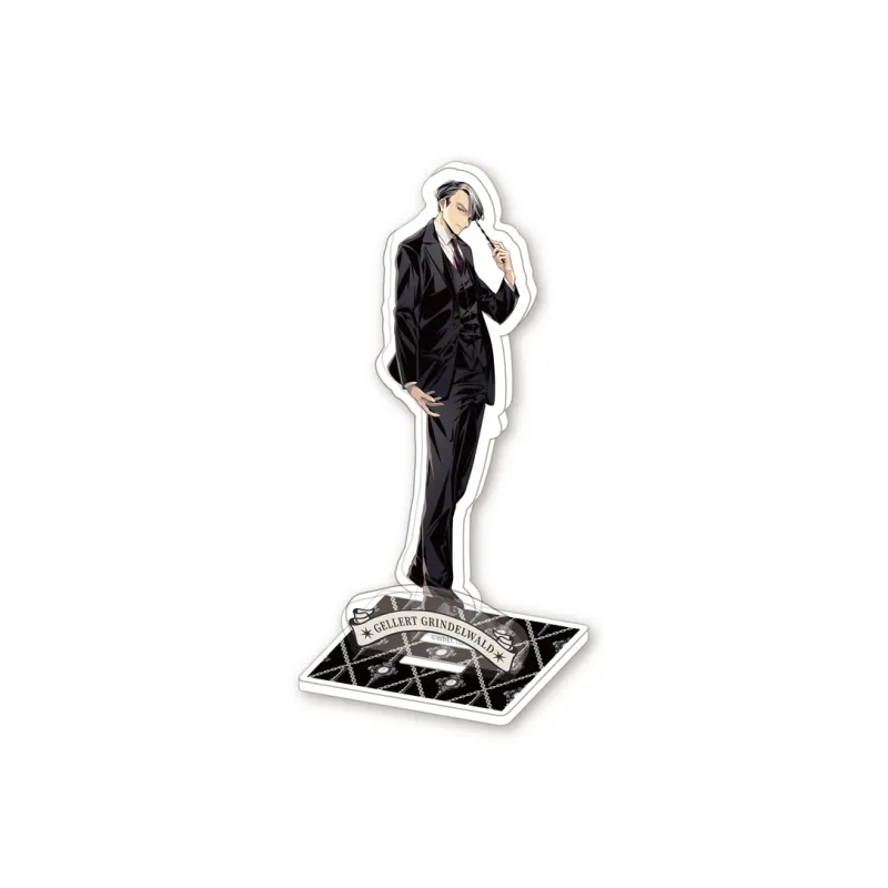 Comefor Fantastic Beasts Collection Figure Print Standee Tinplate Badge Set GGAD Nuet Thesus Badges-3