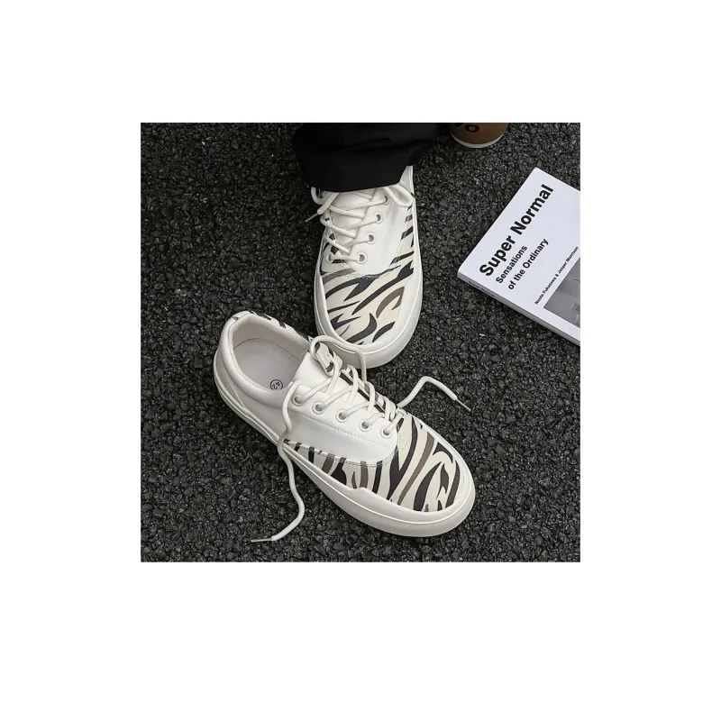 PNKE Low Top Skateboard Shoes Unisex Leopard-6