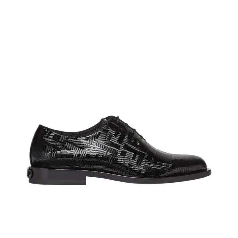FENDI Men's Casual Shoes Men Low Top Black-1