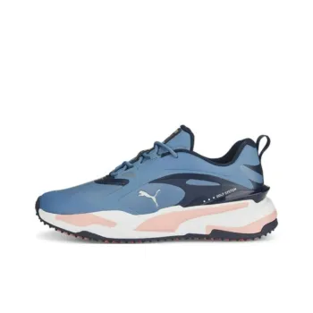 PUMA GS FAST Anti Slip Wear Resistant Low Top Golf Shoes Women's Blue Pink
