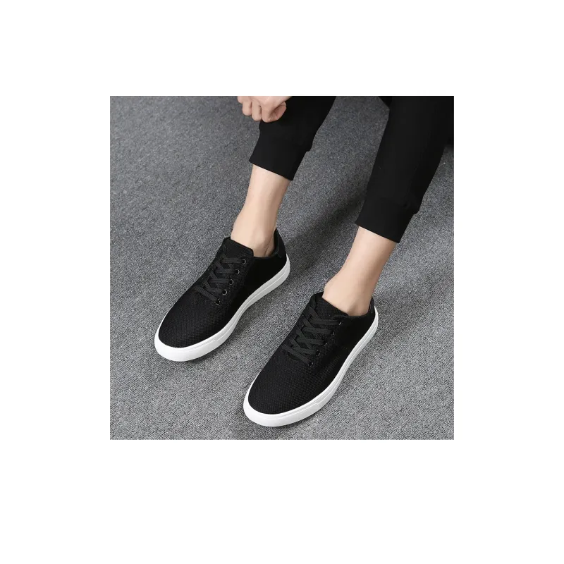 XIAOTOULANG Durable Breathable Lightweight Low Top Canvas Shoes Men's-8