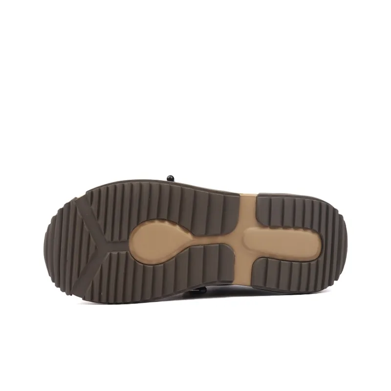 Tide Attack Low Top Casual Shoes Men's Dark Khaki-6