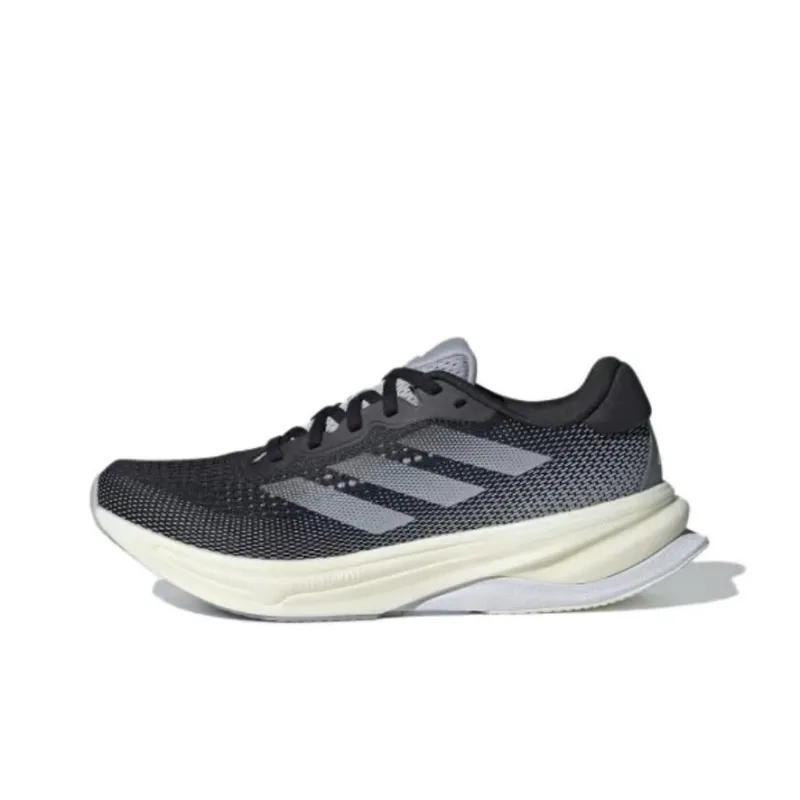 Adidas Supernova Solution Core Black Halo Silver Dash Grey Women's-3